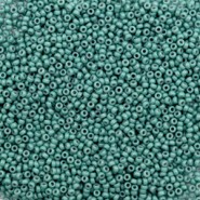 Miyuki seed beads 15/0 - Duracoat opaque eucalyptus green 15-4481